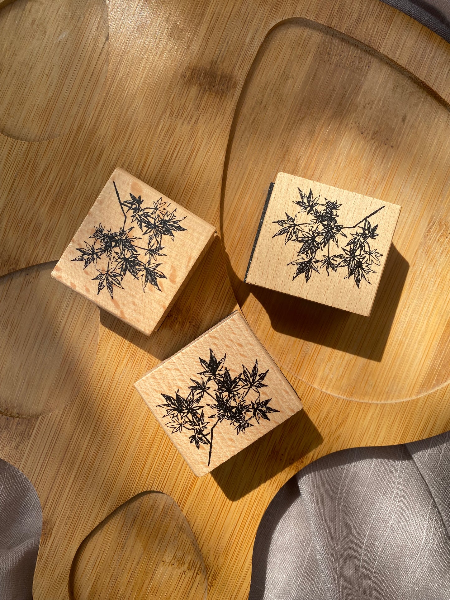 Wooden Flower Stamp