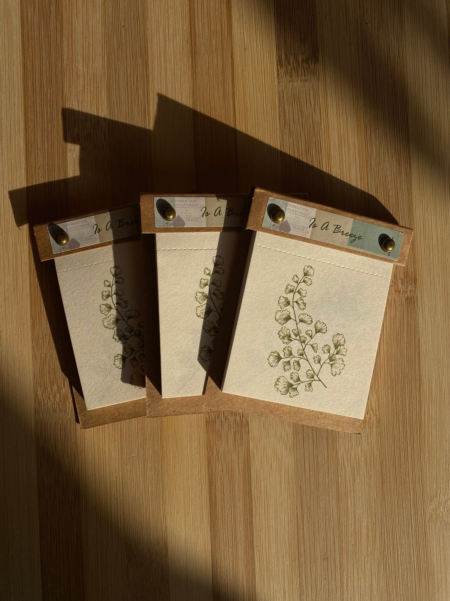 Impression Notebook (plants)